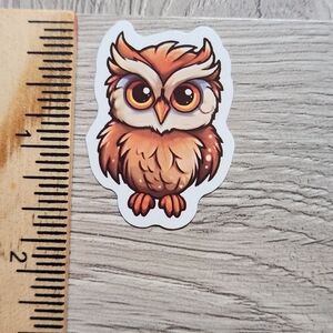 10/$10 Owl Sticker Bird Hoot Owlet Colorful Cartoon